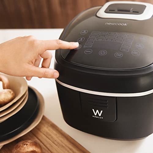 NEWLUX-Robot-de-cocina-Multifuncion-Programable-24H-Digital-V100-Tactil-Capacidad-5L-Hasta-10-pax-21-Prog-Automaticos-Mantiene-el-Calor-12H-Incluye-Cubeta-Antiadherente-y-Accesorios-900W