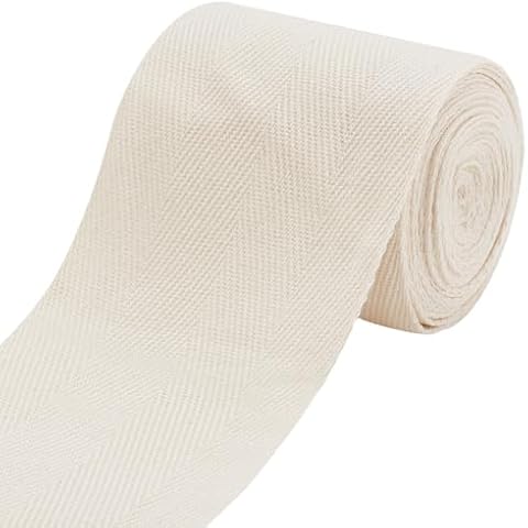 BENECREAT Cotton Twill Tape 5.4 Yards Cover
