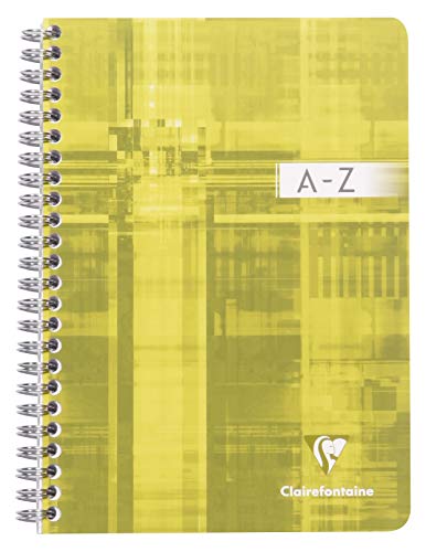 Répertoires à spirale A5 Clairefontaine carnet petits carreaux 180 pages