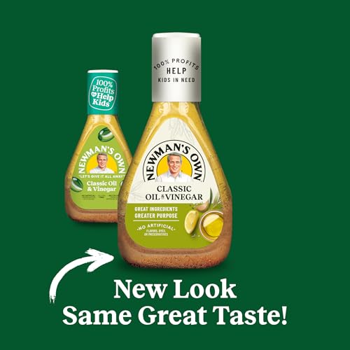 Image of Newmans Own, Dressing Olive Oil And Vinegar, 16 Fl Oz