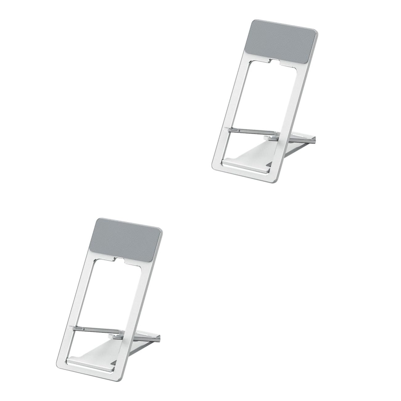 Gatuida 2pezzi Supporto Telefonico Regolabile e Pieghevole Per Scrivania Porta Tablet Con Design Antiscivolo Facile Da Trasportare e Adattabile Smartphone e Tablet Su Superfici Piane