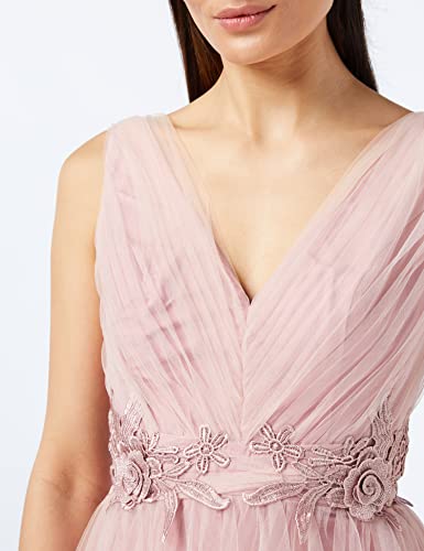 Chi Chi London Women's Dress Cocktail, Mink, 14 - Image 3