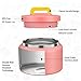 MAISON HUIS 8oz Soup Thermo Wide Mouth Vacuum Insulated Thermo Food Jar, Leak Proof Stainless Steel Thermo for Hot&Cold Food Kids Food Lunch Soup Container for School Travel (Pink)