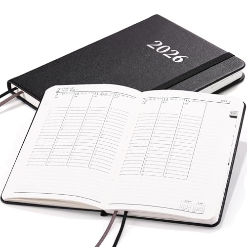 Kesote 蒠 2026 1n܂ EB[N[ A6 T XPW[ 2026N VXe蒠 L vi[  Ǘ m[g Soht ubN weekly