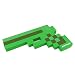 EnderToys Foam Gun Toy Weapon, Pixelated Creeper Green Pistol, 10 inch