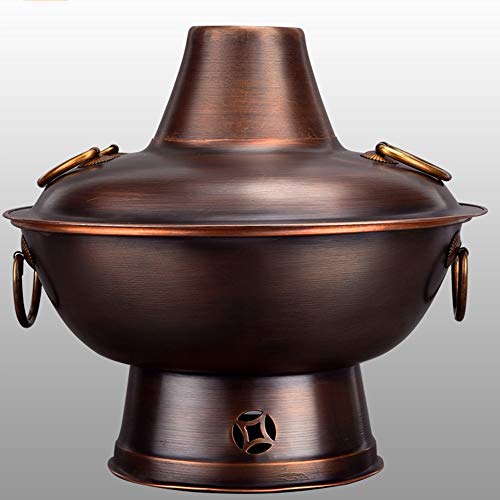 Olla Hot Pot de Cobre de Beijing con Calefacción de Carbón miniatura 4