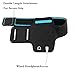 DeeFec Running Exercise Armband, Adjustable Length, Waterproof, Built-in Key Pocket, Headphone Slot, Can be used as a Sports Armband Protector for MP3 players from AGPTEK, Aiworth, Hotechs