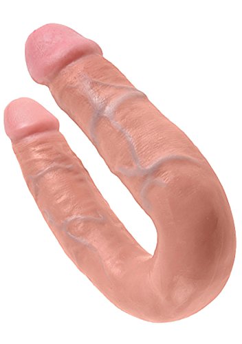 Double dong réaliste souple avec double pénétration simultanée - 3