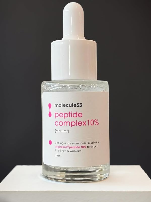 Molecule53 Argireline 10% Peptide Serum - Anti Aging Peptide Serum for Wrinkles & Fine-Lines | Reduces Signs of Aging | Anti Wrinkle| 30ml - Pack of 15