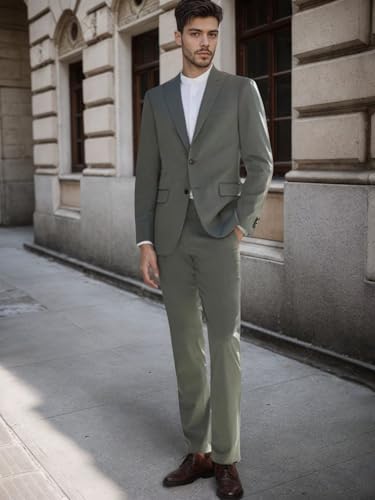 Suits for Men Slim Fit Mens 2 Piece Suit Tuxedo for Men's Suits Slim Fit Wedding Birthday Party Formal Business3