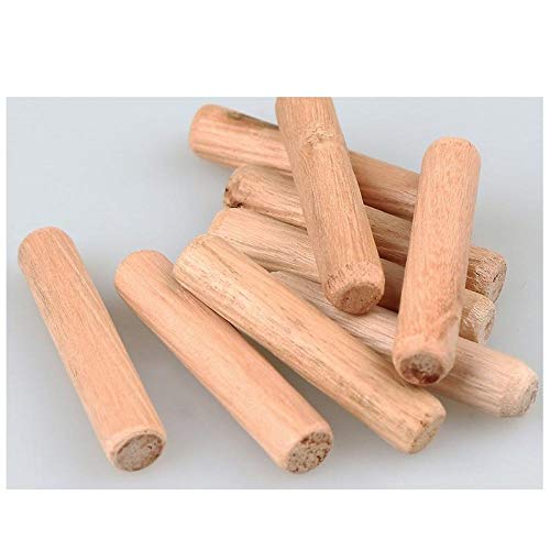 8 * 40 1000 piezas/paquete clavija redonda Conector de 8 mm punta de madera