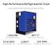 RENDGO Gifts for Men,Compressed Air Dryer,134CFM Refrigerated Air Dryer for 20HP & 30HP Compressors,1PHASE 115V, Industrial Refrigerated Compressed Air Dring Systems