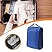 Aosekaa Golf Shoes Bag Travel Shoes Bag Zippered Lightweight Golf Supplies Sports Storage Carrier for Cycling Gym Hiking Dance, Blue