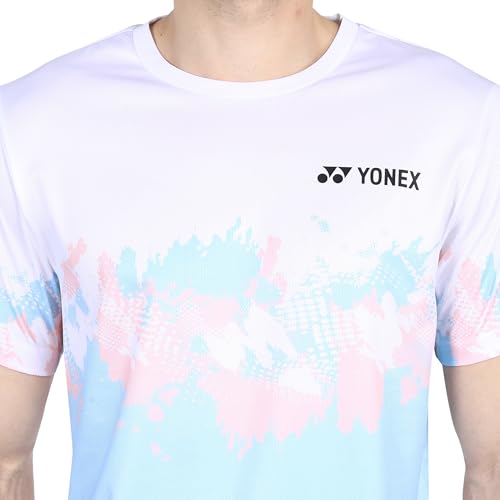 Image of YONEX Essentia Junior T-Shirt - Sustainable Performance | TruDry Moisture-Wicking | Cool, Dry and Comfortable | Round Neck | Light Weight | Eco-Friendly T-Shirt Recycled Plastic Bottles