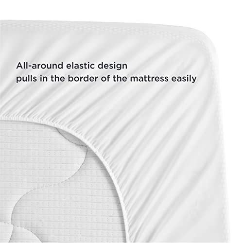 Bedsure Pillow Top Mattress Topper Queen For Back Pain Extra Thick Mattress Pad Cover With Alternative Down Filling, 60X80 Inches, White #TOP6