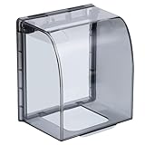 Veemoon 防水 コンセント カバー、 ベビー 安全 コンセント カバー スイッチ プラグ コンセント カバー ソケット コンセント プロテクター ボックス ソケット コンセント ケース 用 バスルーム