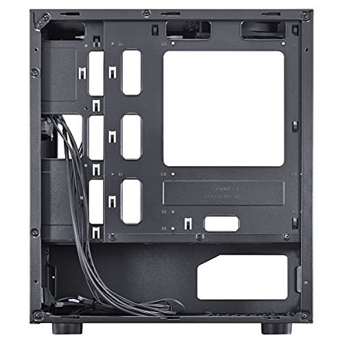 GABINETE MID-TOWER TERRA 2 FANS COM LATERAL ACRÍLICA PRETO - TERPT2FCA - PCYES