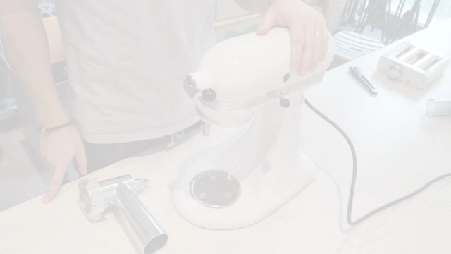 Metal Food Grinder Attachment for KitchenAid Stand Mixer, AMZCHEF Meat Grinder Attachments Included 3 Sausage Stuffer Tubes & Holder, 4 Grinding Plates, 2 Grinding Blades, Burger Press, Cleaning Brush