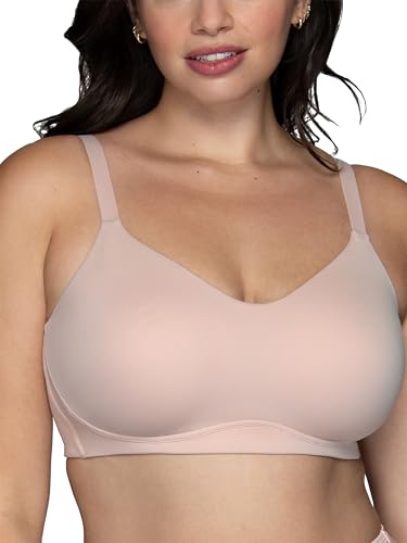 Image of Vanity Fair Women's Beauty Back Smoothing Simple Sizing Wireless Bra, 4-Way Stretch Fabric, Sizes S-3XL