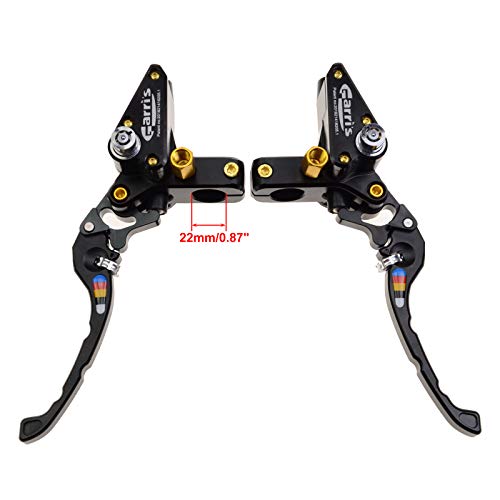 Woostar Motorcycle Hydraulic Clutch Kit Master Cylinder With Cnc Brake Lever Replacement For Suzuki Gsx650F Cr250 Kawasaki Dirt Pit Bike Black #TOP2