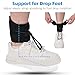 Tenbon AFO Foot Drop Brace for Walking with Shoes & Sandals, Adjustable Dorsiflexion Assist Support for Improved Gait, Lightweight Drop Foot Orthosis for Daily Recovery, Fits Left or Right Foot