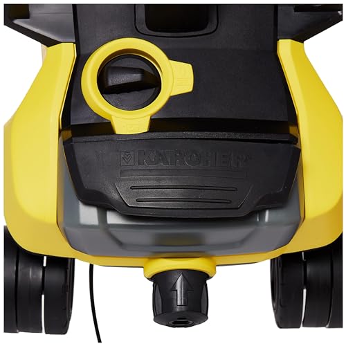 Karcher K 3 Follow Me Pressure Washer – Compact 1600W High-Pressure Cleaning Machine with 4-Wheel Design for Home and Garden
