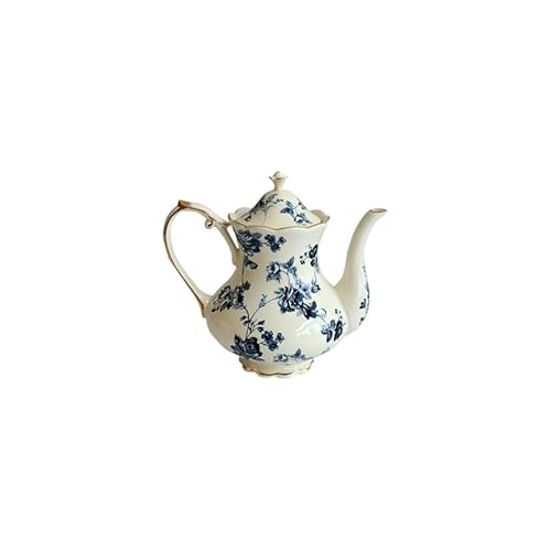 Movni y Ceramic Blue Flower Tea Set At^k[eB[ R[q[Jbv&\[T[ 250ml ?I[v[NXv[ ItBXEz[[X