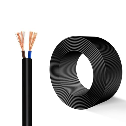 Cable de cobre para uso doméstico e industrial YZ de 1.50 mm² resistente al agua de 2 núcleos 2