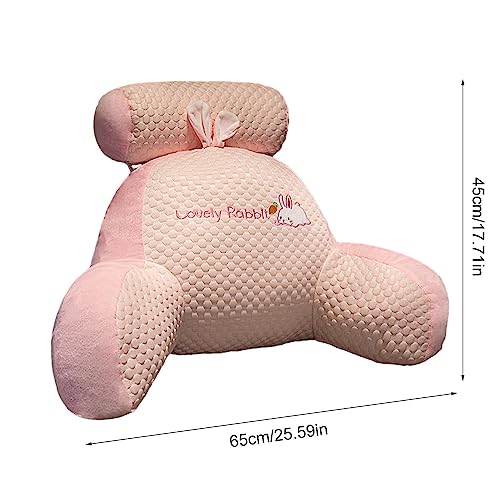 leitura,Encosto macio com braços para cintura - Almofada multifuncional Ice Silk 2 em 1 - Alívio des
