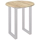【Dimensions adaptées】 Avec des dimensions idéales pour les jardins ou terrasses, cette table s'intègre à différents espaces. Sa forme arrondie favorise les repas en groupe et permet une utilisation optimale, que ce soit dans un coin ou un grand patio.