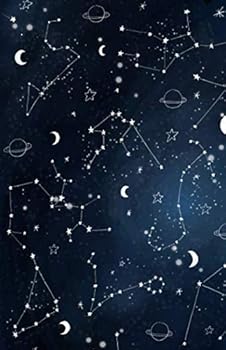 Paperback Dot Grid Journal: Galaxy Constellations Sky Notebook, Bullet Dotted Grid, (5.5 x 8.5) Book