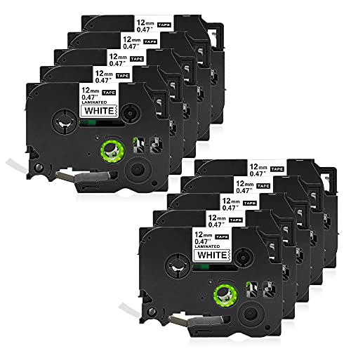 RolyPoly777 �݊� �u���U�[�H�� TZe-231 ���n������ 12mm�� 10�Z�b�g ����8m �s�[�^�b�` P-touch �ėp �e�[�v�J�[�g���b�W ���ϋv�݌v ���S���d�l �I�t�B�X/�q��/�����X/�ƒ�p ���p�r���p�\