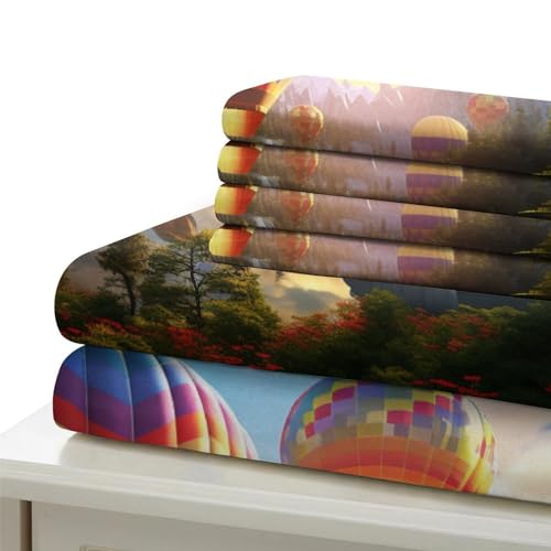 Housse de couette antibactérienne grand format contre les allergies de lit
