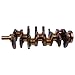WQSING Crankshaft 13401-28030 Compatible with Toyota Camry Corolla RAV4 Solara Matrix Scion tC xB 2AZFE 2AZ 2.4L Highlander 2AZ-FE 1340128030