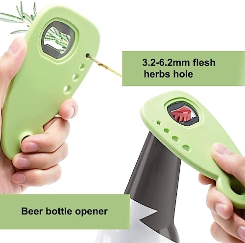 Image of Unique Kitchen Gadget, 6 Piece Set, Space Saving, Camper Must Haves,Kitchen Accessoeries, Cheese Grater, Bottle Opener, Fruit /Vegetable Peeler, Pizza Cutter, Garlic /Ginger Grinder