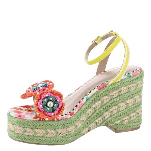 Betsey Johnson Women's Marabela Wedge Sandal4