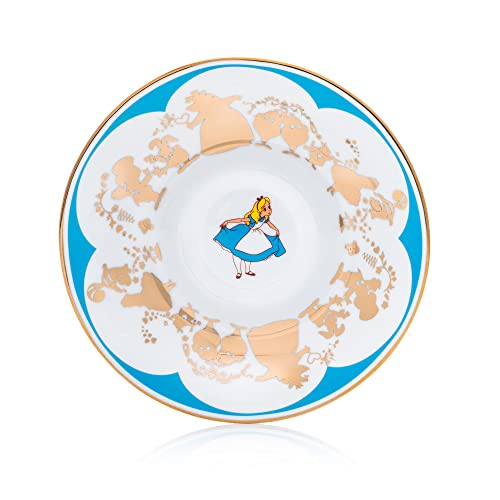 Disney-Alice-in-Wonderland-Cup-and-Saucer-Fine-Bone-China-75--15--15-cm-Multicolor
