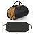 WALMANN Heavy-Duty Firewood Rack with Waterproof Cover & Firewood Carry Bag, 4 ft Outdoor Indoor Wood Log Holder for Fireplace, Patio & Porch, Sturdy Steel Fire Wood Storage Stand