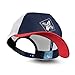 Produktbild Soulbuddy Baseball Trucker Cap Blau-Rot Herren oder Damen, praktische und stylische Schirmütze, Unisex, individuell verstellbar, One Size