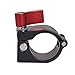 Bestshoot Light Mount Stand Bracket, 25mm Rod Clamp Holder with Cold Shoe Mount for DJI Ronin-M, Freefly MoVI - Red Knob, LED Video Lights, Field Monitor, External Microphone, Flash Speetlite.