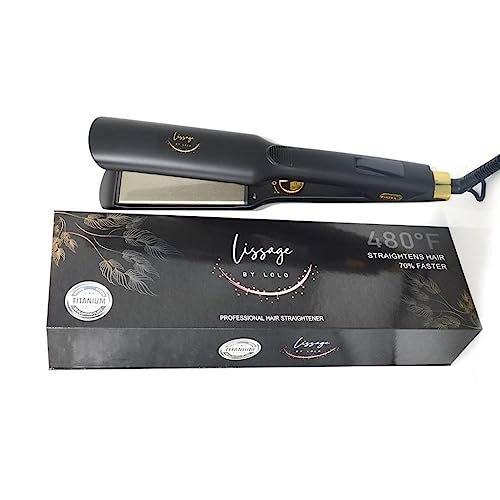 Plancha de pelo profesional de titanio 1.5 pulgadas miniatura 3