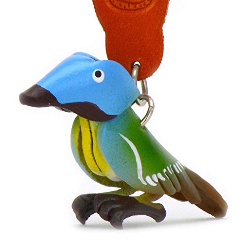 Preisvergleich Produktbild Monkimau Schlüsselanhänger Eisvogel aus Leder