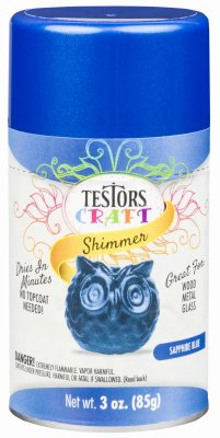 Rust-OleumTestors Craft Shimmer Blue Paint 3Oz