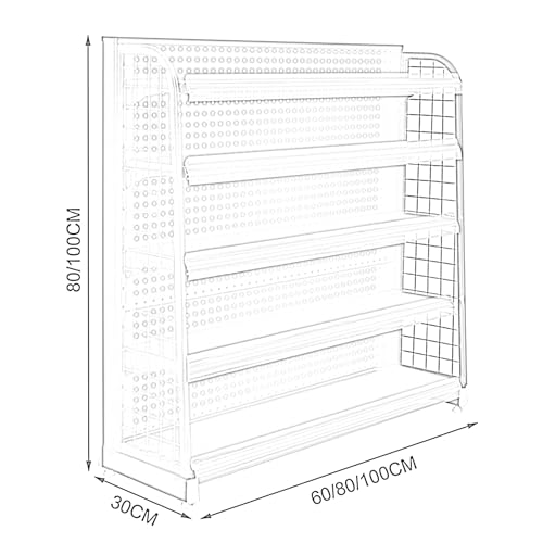 Organizador de bocadillos de 5/6 niveles para la zona de cajas del supermercado 2