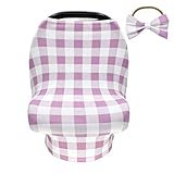 Yuehuam Cubierta de Lactancia Materna con Diadema para Bebé Cubierta de Dosel de Asiento de Seguridad Cubierta de Cochecito para Bebés Dosel de Asiento de Bebé para Carrito de Compras /