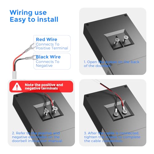 Solar Panel for Ring, 19.6ft Charger Cable IP66 Waterproof Panel for Ring Video Doorbell 3/3+/4, Battery Video Doorbell Plus (5W Soalr Panel) by Baaletc - Used condition - Image 6
