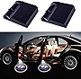 BOVIIYK 2Pcs Compatible with Hyundai Wireless Car Door Logo Light LED HD Welcome Courtesy Ghost Shadow Projector Lamp Cars