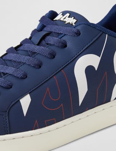 Image of Lee Cooper Men Printed Low-Top Shoes | Navy | LC7236A 9 UK