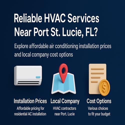 Searching for Reliable HVAC Services Near Port St. Lucie, FL? Affordable Residential Air Conditioning Installation Prices & Local Company Cost Options