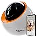Produktbild SECURIA PRO Peki - 1080p HD Nachtsicht Kamera kompatibel mit Alexa & Google Home, WLAN Überwachungskamera mit 2-Wege-Audio, Innen SD/Cloud-Kamera für Baby/Haustier, Weiß